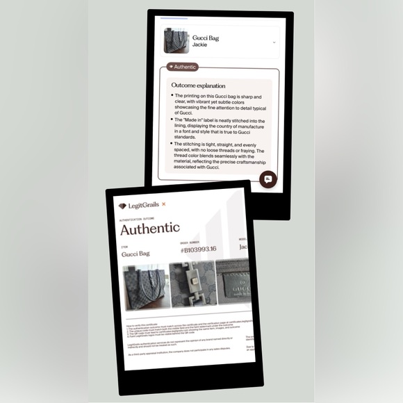 Gucci Jackie Large Tote Bag with Certificate of Authenticity Early 2000 Vintage - Picture 6 of 17